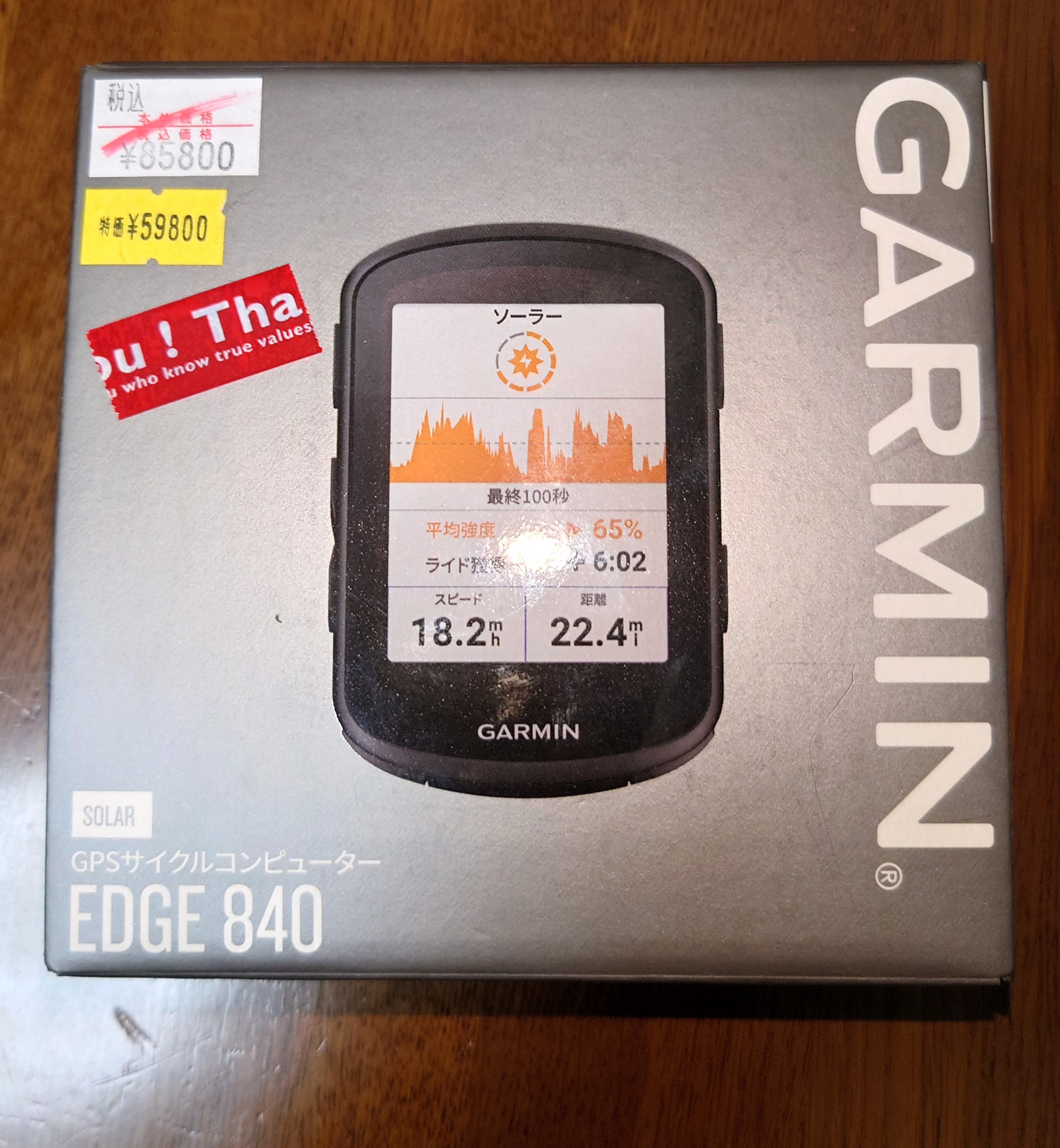GARMIN EDGE840購入